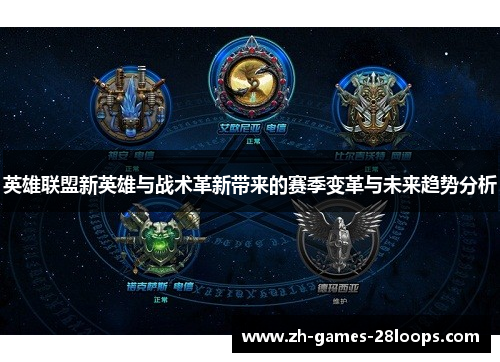 英雄联盟新英雄与战术革新带来的赛季变革与未来趋势分析 英雄联盟新英雄与战术革新带来的赛季变革与未来趋势分析